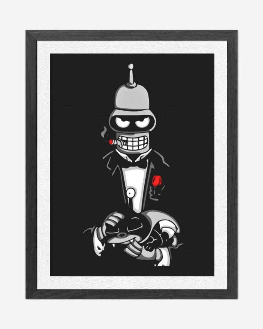 Cuadro decorativo Negro de The bender