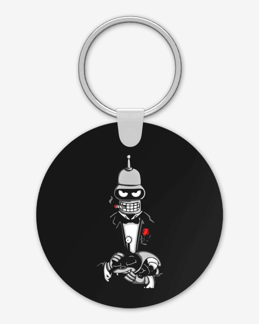 Llavero Negro de The bender