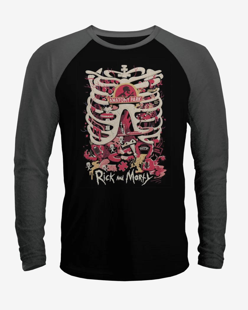 Polera Raglan anatomy park 2