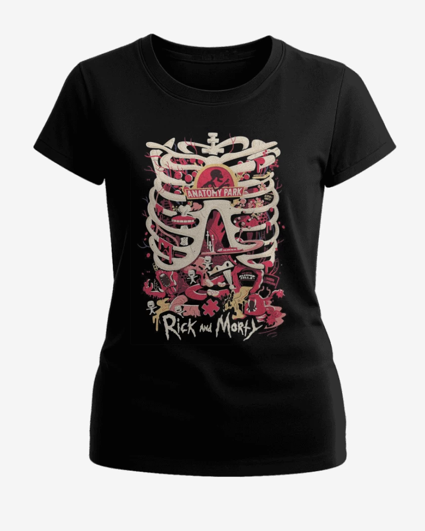 Polera de Mujer Negro de anatomy park 2