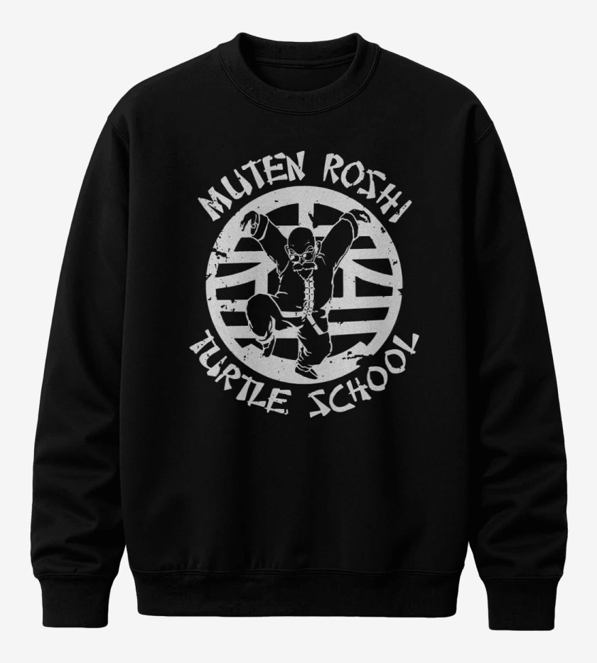 Poleron polo Negro de Muten roshi