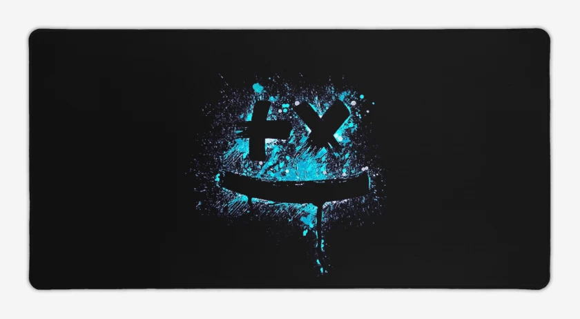 Mouse pad Gamer Negro de Garrix