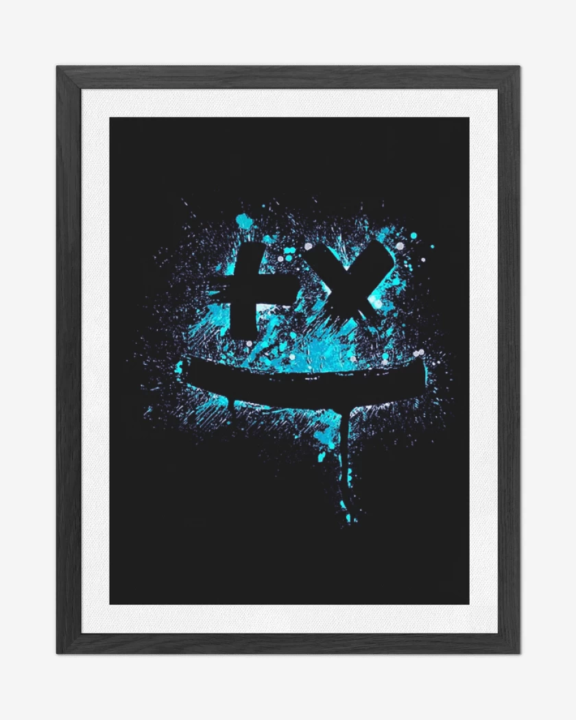Cuadro decorativo Negro de Garrix