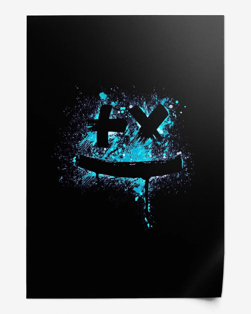 Print Negro de Garrix