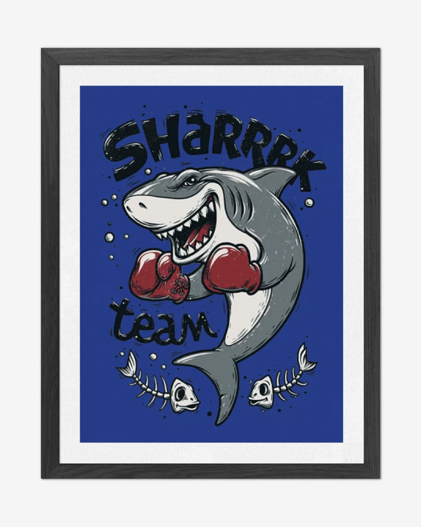 Cuadro decorativo Azul Rey de Sharrk