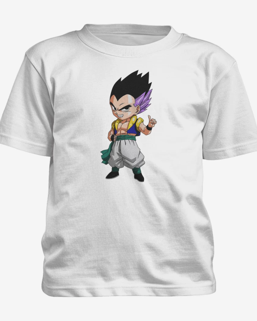 Polera de niño Blanco de Gotenks 