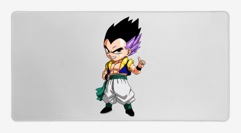 Mouse pad Gamer Blanco de Gotenks 