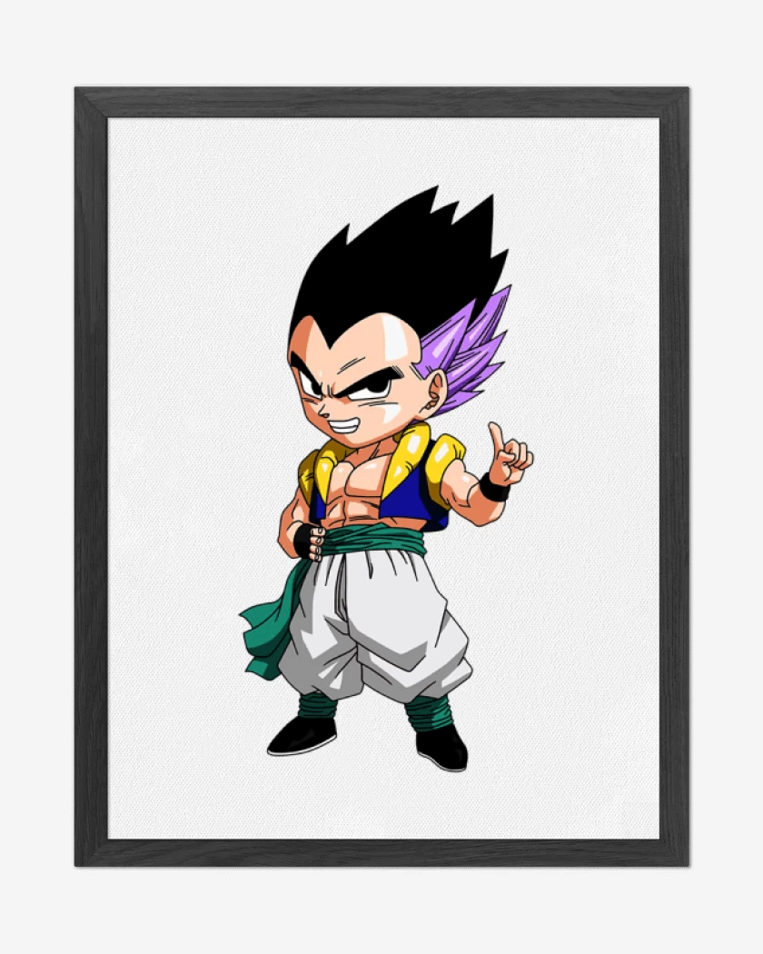 Cuadro decorativo Blanco de Gotenks 