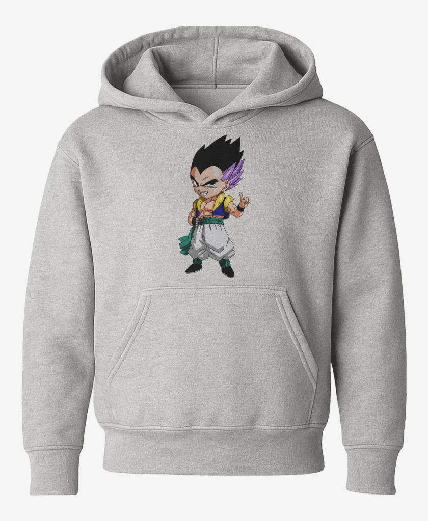 Poleron de niño Gris Melange de Gotenks 