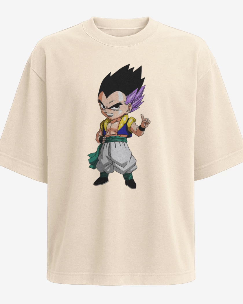 Polera Oversize Beige de Gotenks 