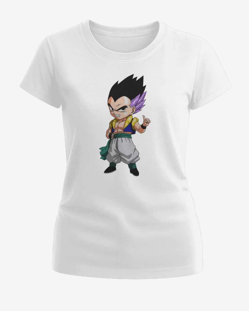 Polera de Mujer Blanco de Gotenks 