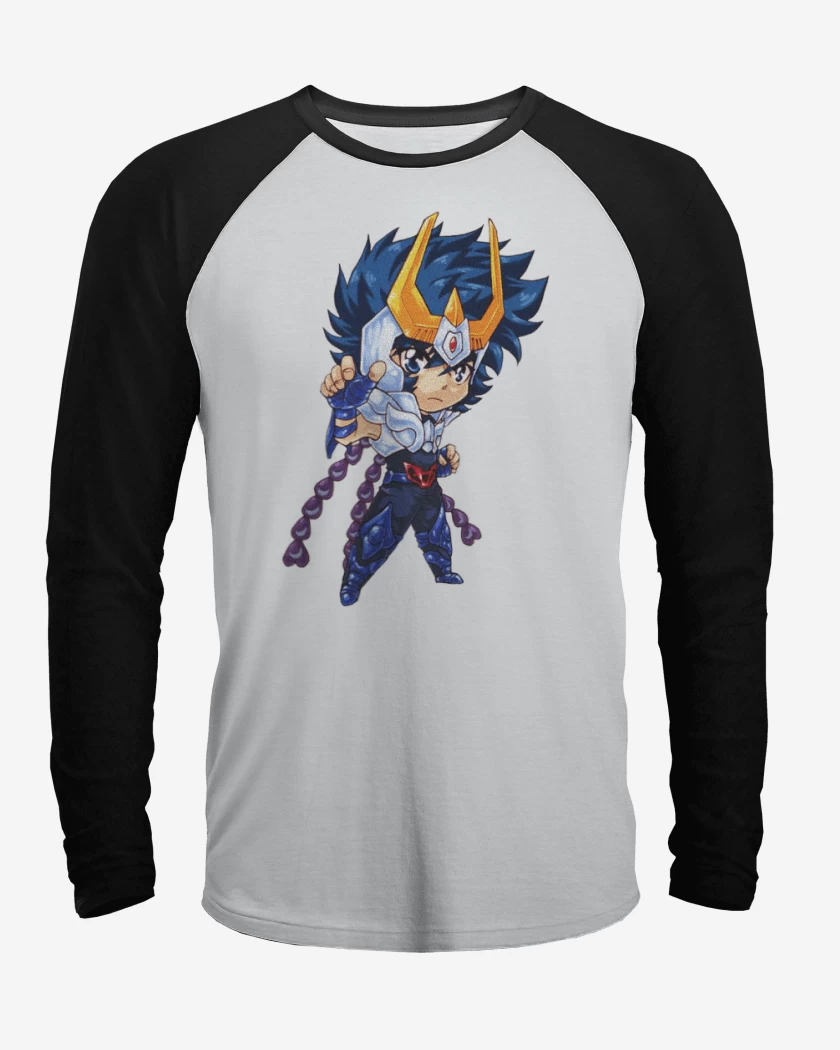 Polera Raglan Blanco / Negro de Fenix 2