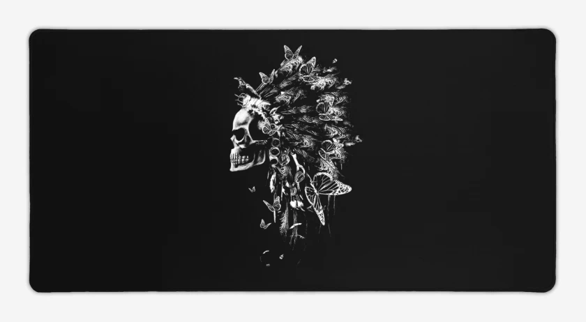 Mouse pad Gamer Indian Skull 
