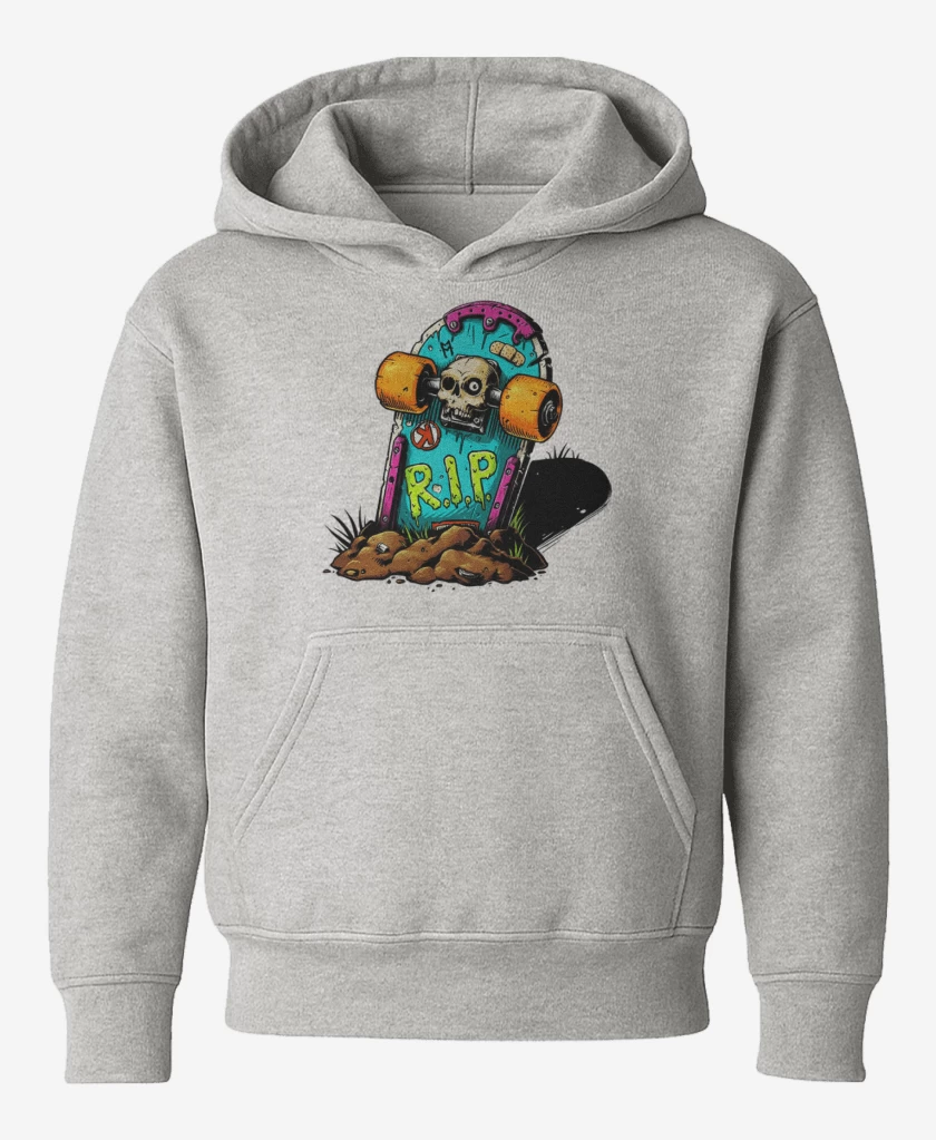 Poleron de niño Gris Melange de Rip skate
