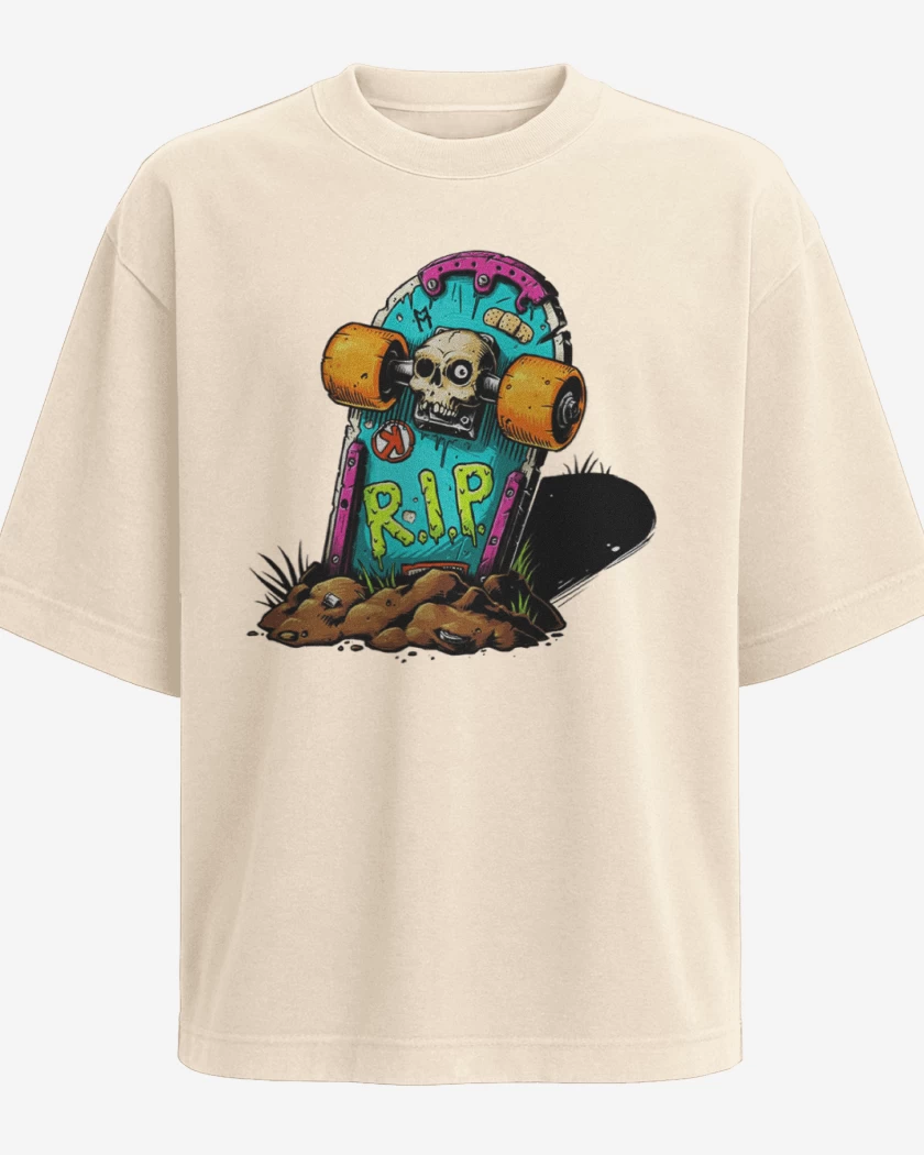 Polera Oversize Beige de Rip skate