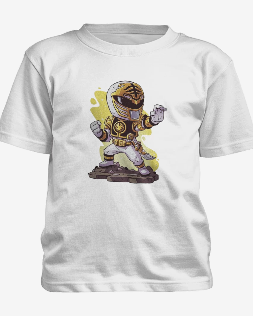 Polera de niño Blanco de White ranger
