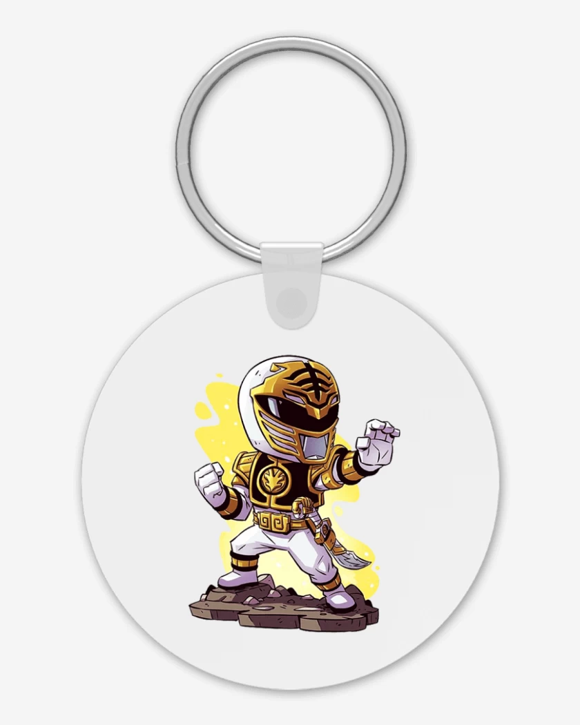 Llavero Blanco de White ranger