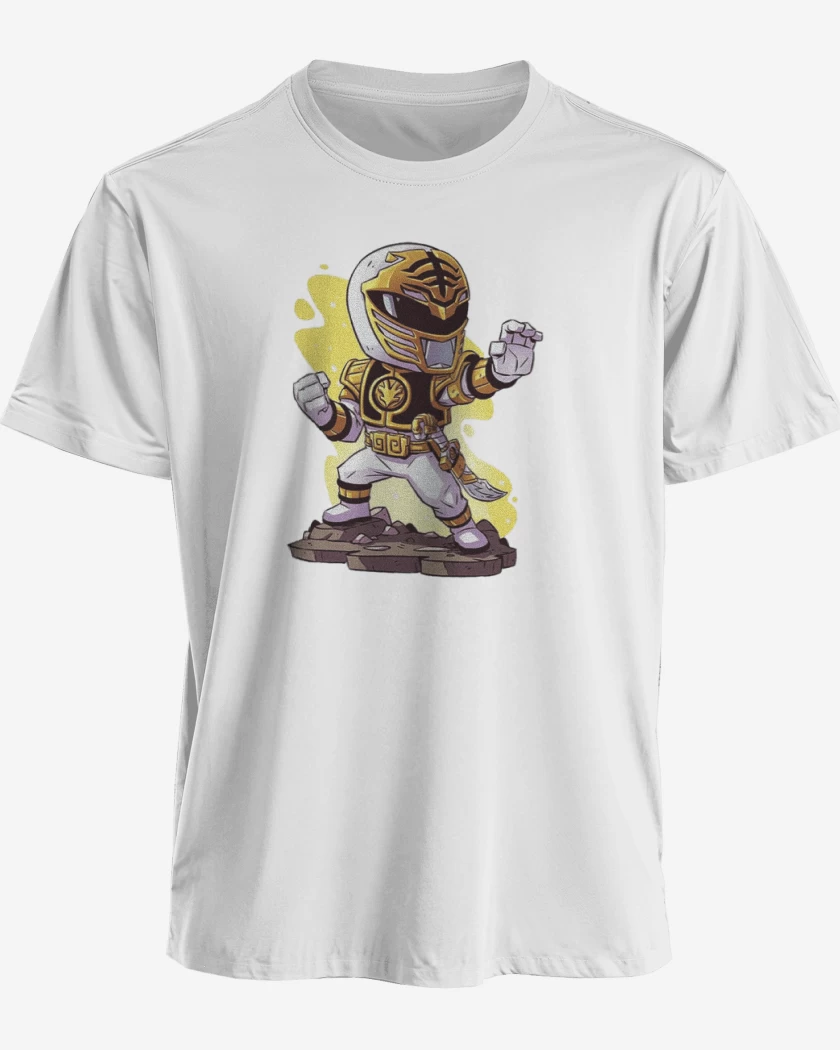 Polera premium Blanco de White ranger