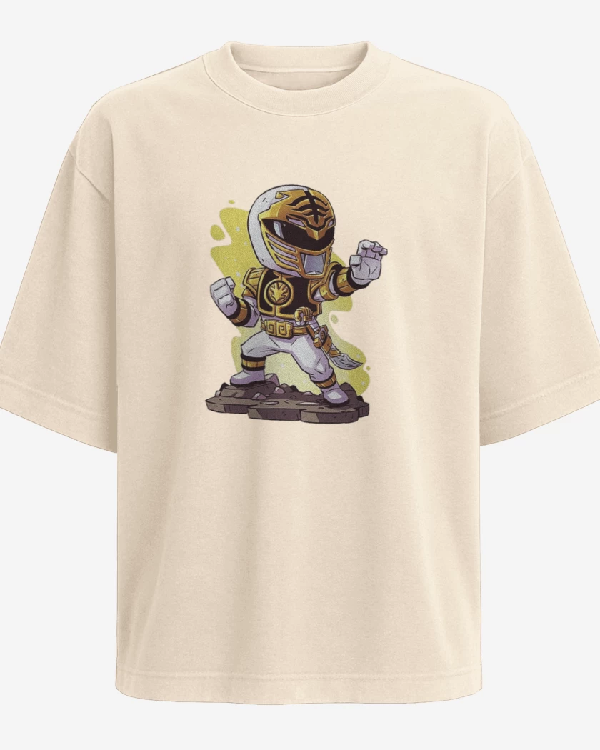 Polera Oversize Beige de White ranger