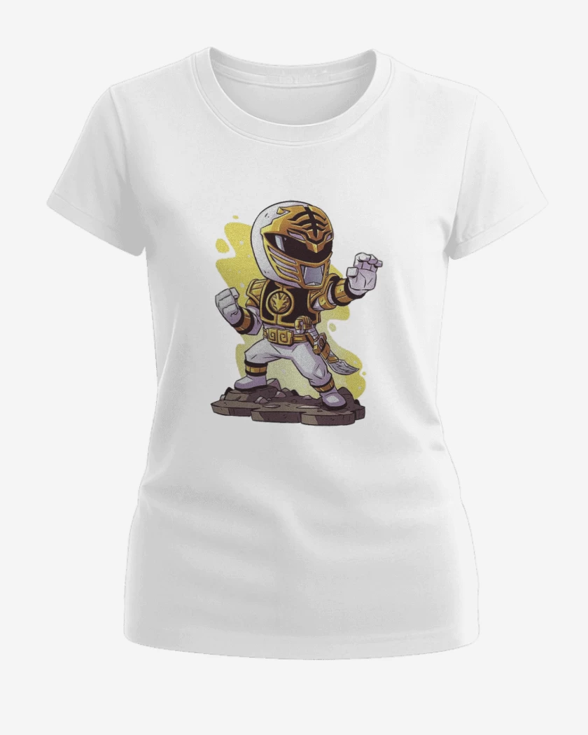 Polera de Mujer Blanco de White ranger