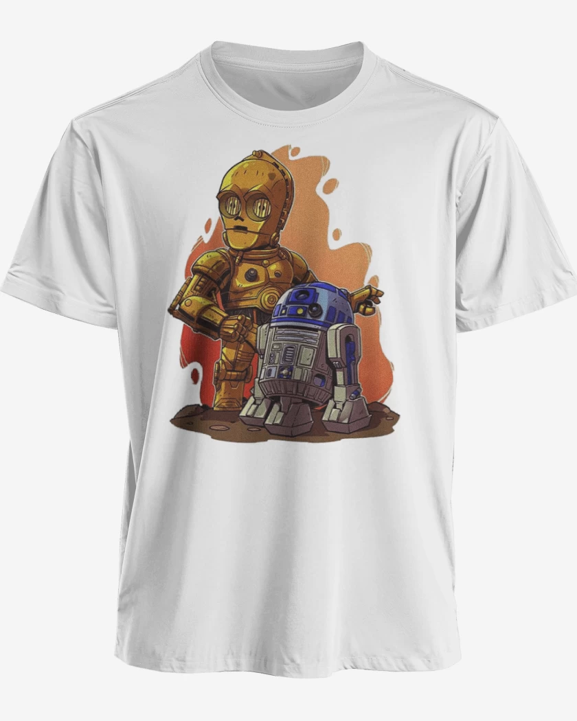 Polera premium Blanco de Tripio y arturito