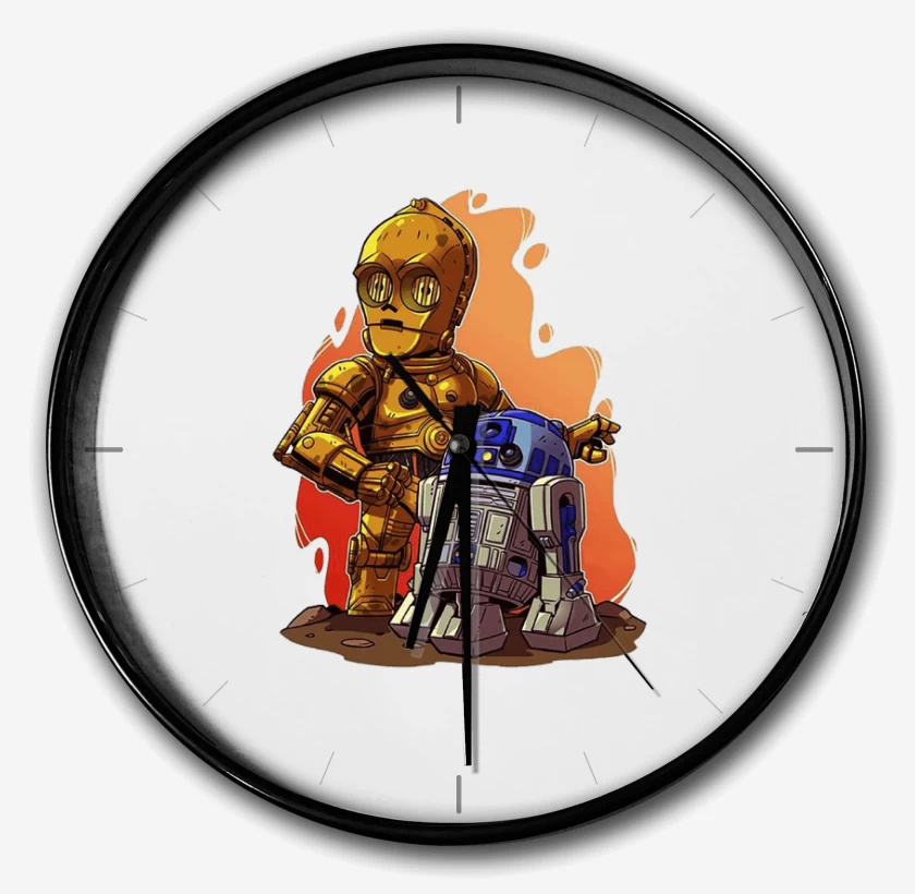 Reloj Blanco de Tripio y arturito