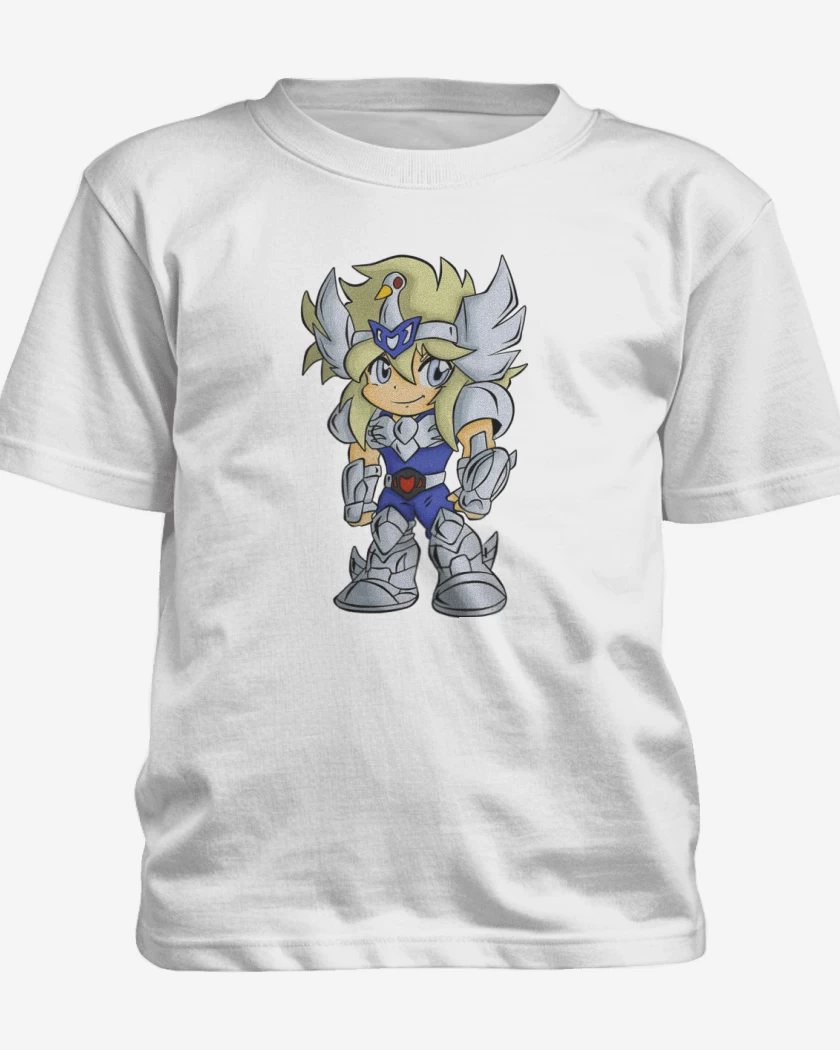 Polera de niño Blanco de Hyoga 3