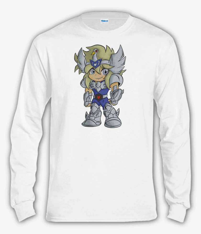 Polera manga larga Blanco de Hyoga 3
