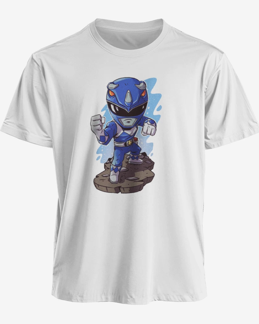 Polera premium Blanco de Ranger blue