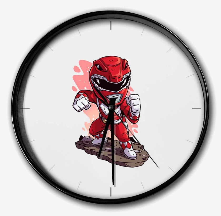 Reloj Blanco de Chibi red ranger