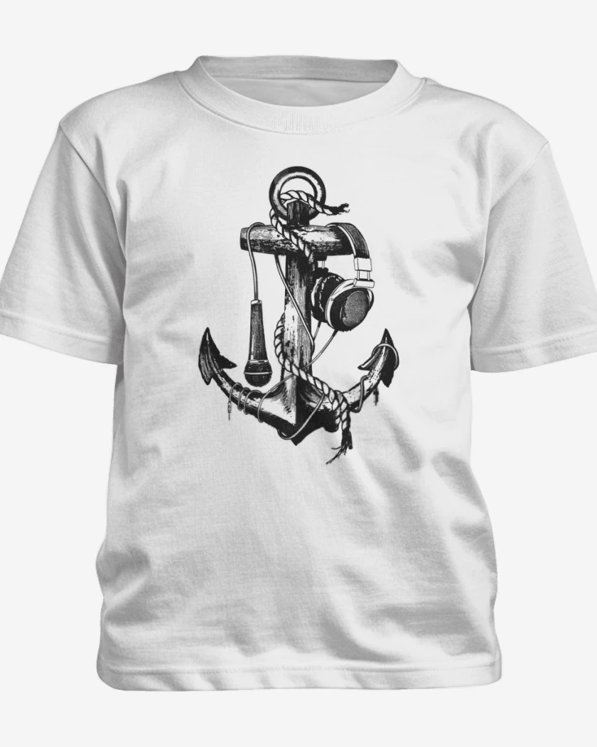 Polera de niño Blanco de Ancla