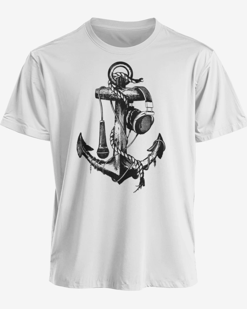 Polera premium Blanco de Ancla