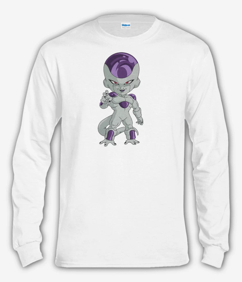 Polera manga larga Blanco de freezer 2