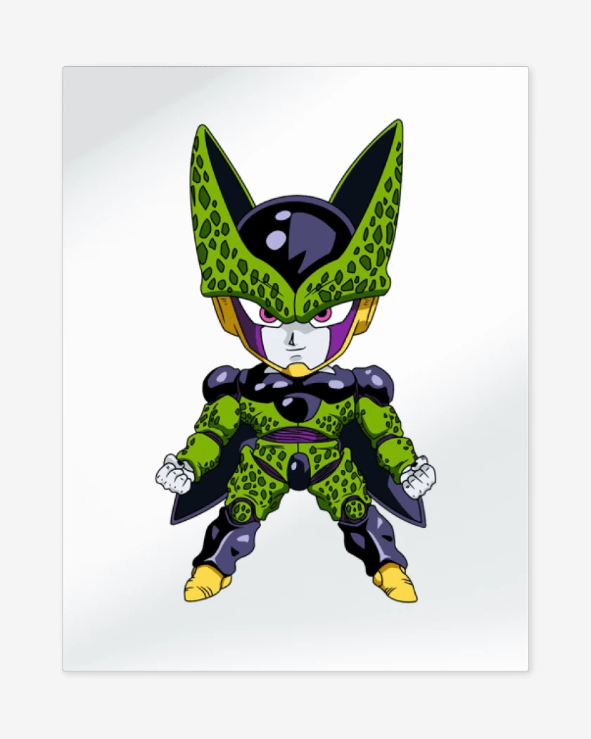 Print metalico Blanco de Cell 2