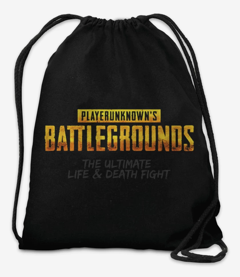 Mochila Negro de PUBG