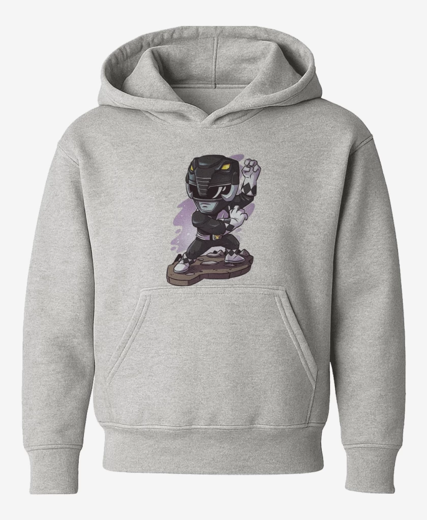 Poleron de niño Gris Melange de Black ranger Chib
