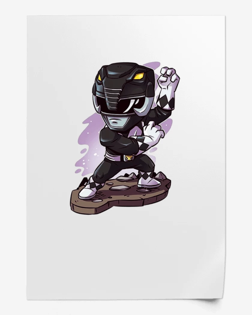 Print Black ranger Chib