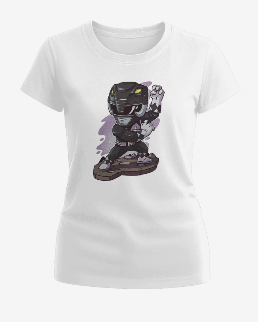Polera de Mujer Blanco de Black ranger Chib