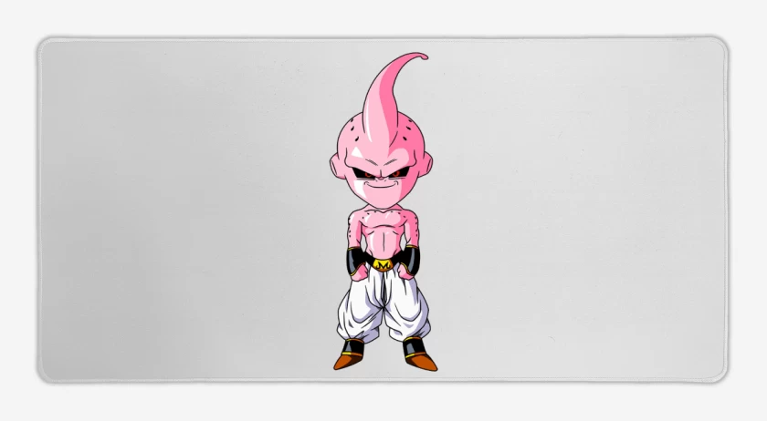 Mouse pad Gamer Blanco de Majin boo full color
