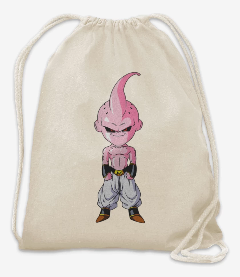 Mochila Blanco de Majin boo full color