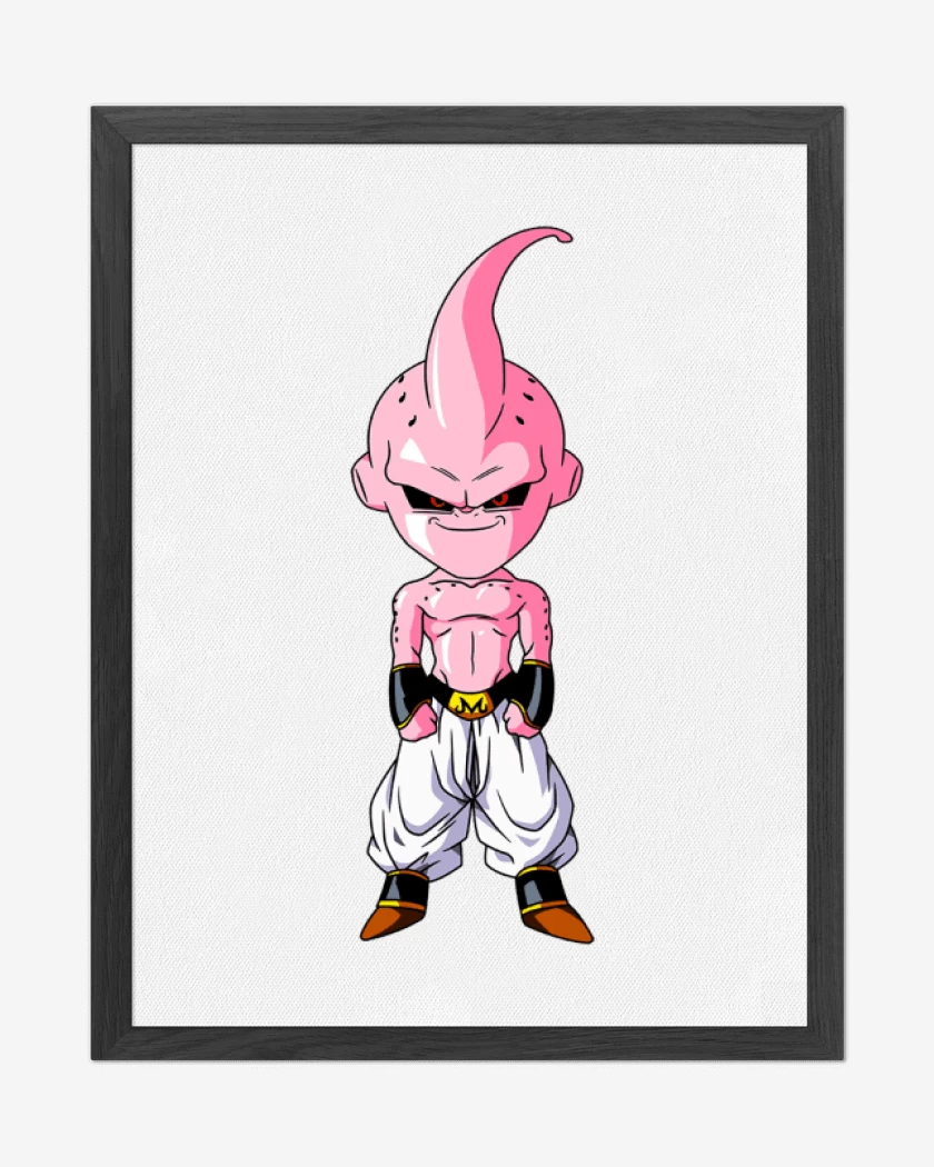 Cuadro decorativo Majin boo full color