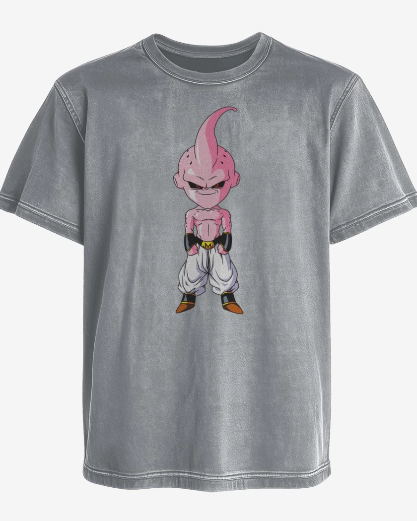 Polera desgastada Majin boo full color