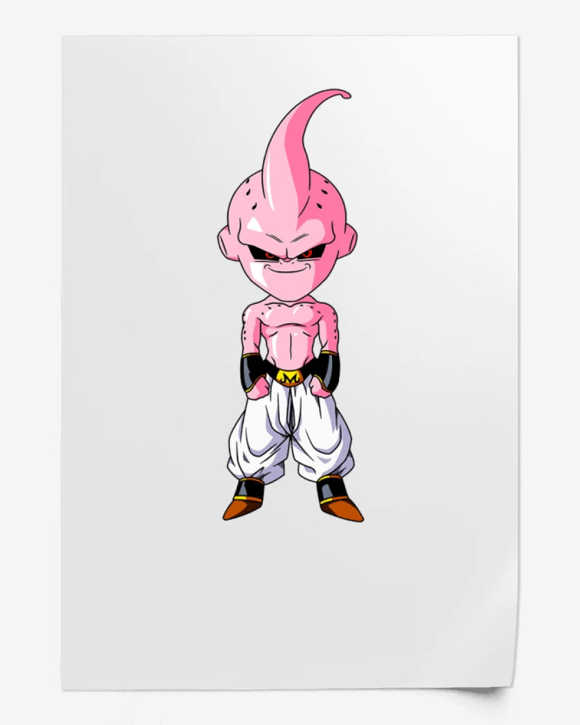 Print Majin boo full color
