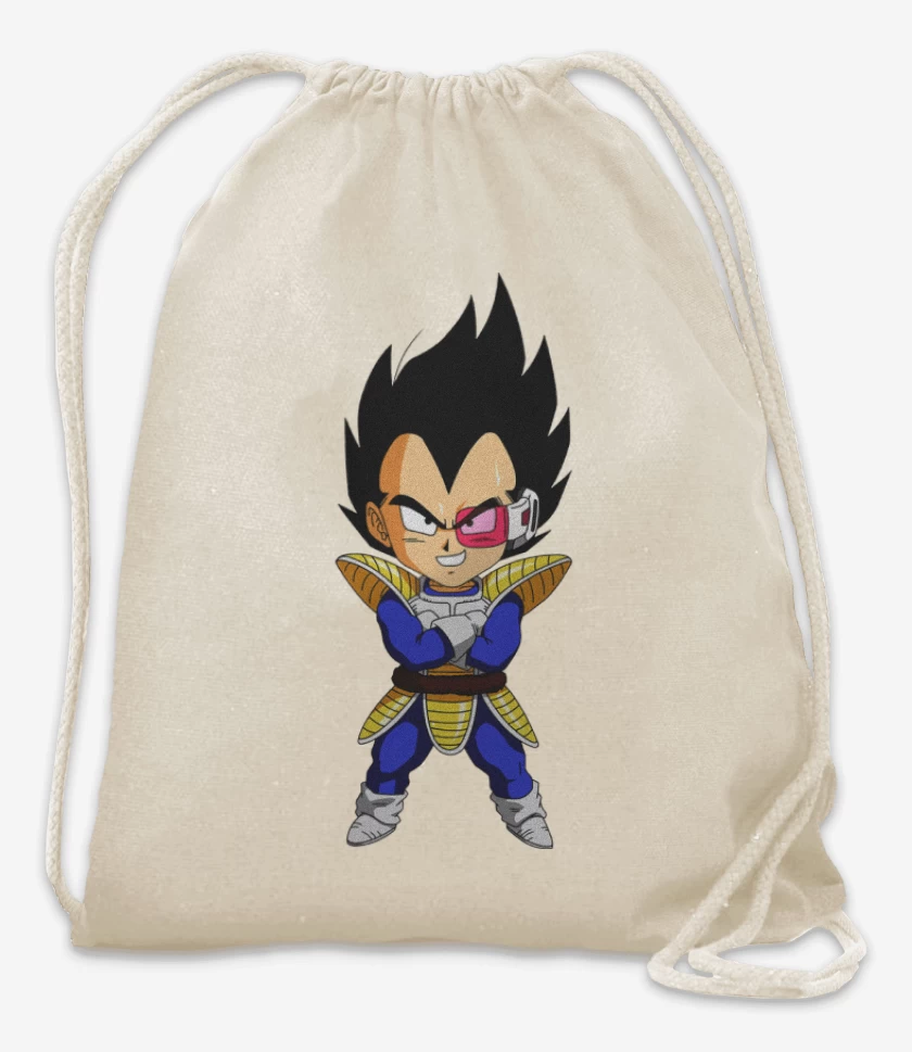 Mochila Blanco de Vegeta 2 