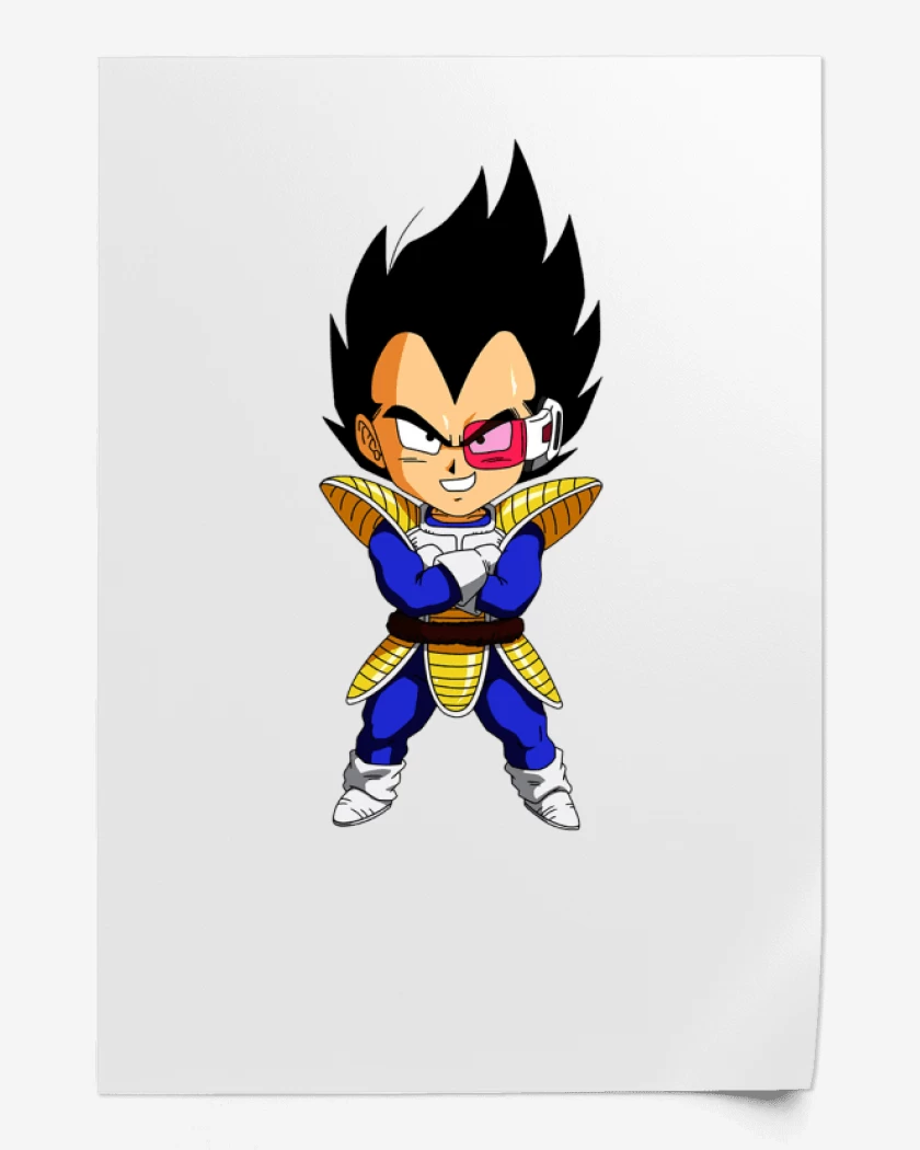 Print Vegeta 2 