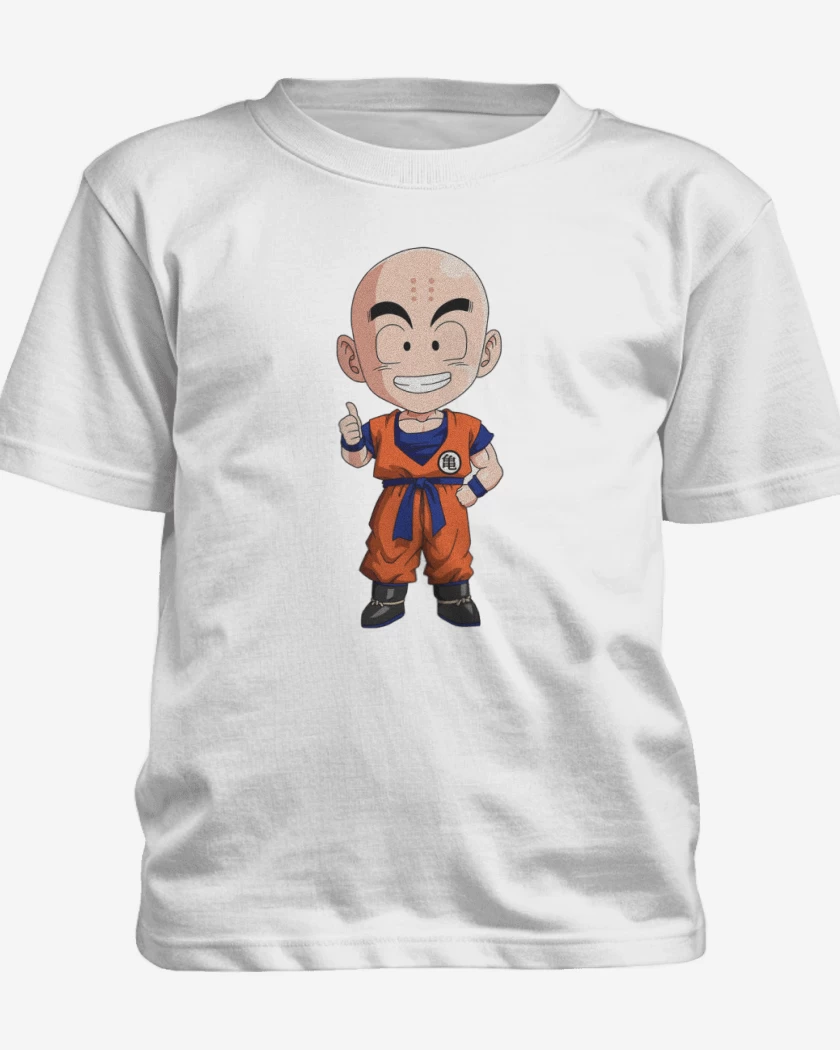 Polera de niño Blanco de Krilin
