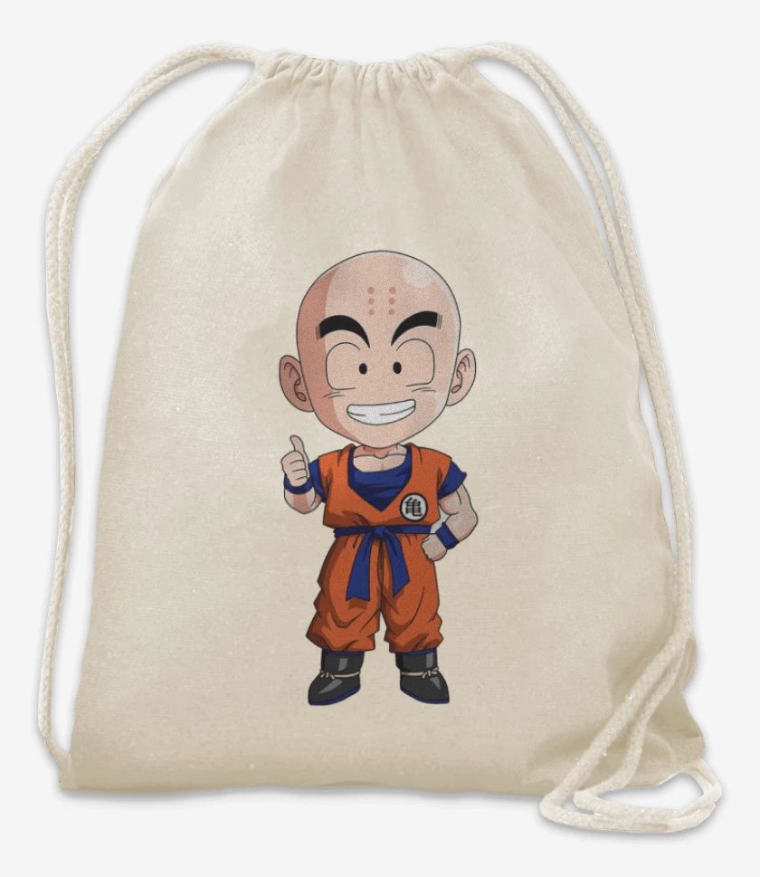 Mochila Blanco de Krilin