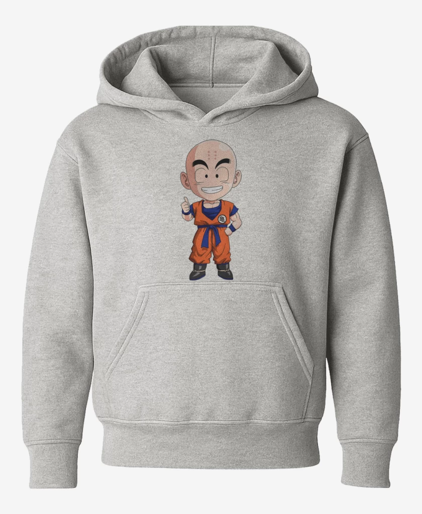 Poleron de niño Gris Melange de Krilin