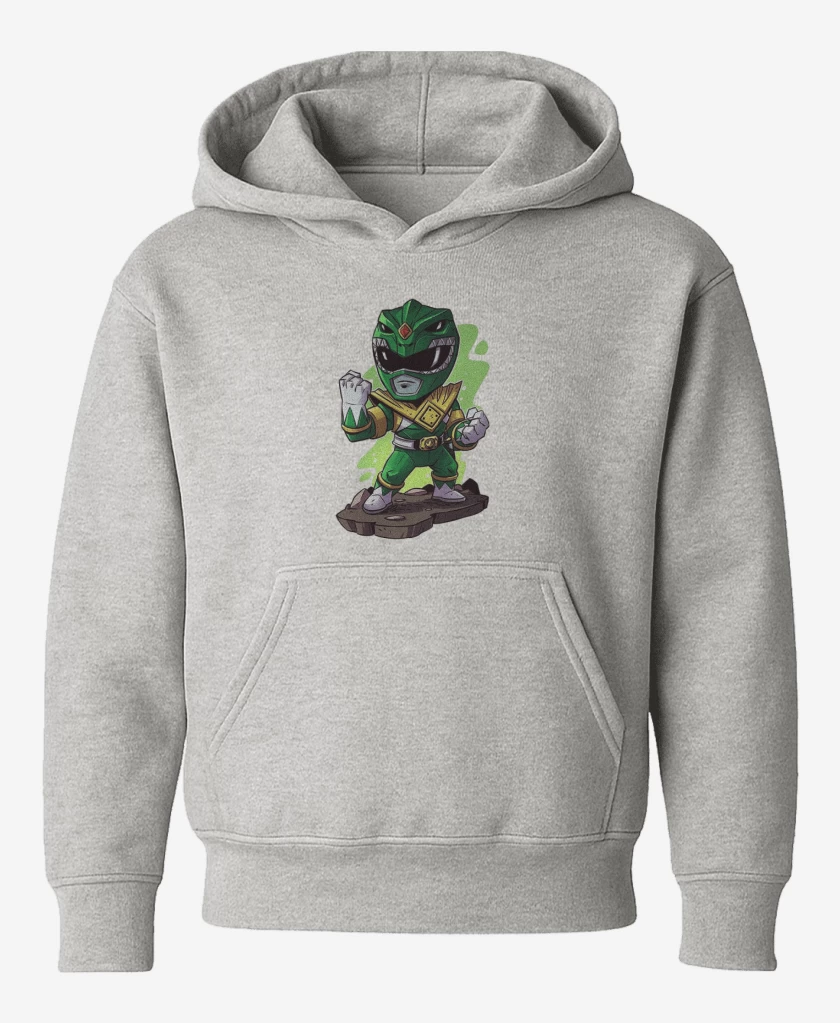 Poleron de niño Gris Melange de Green ranger