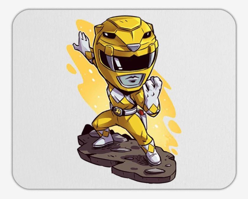 Mousepad Yellow ranger